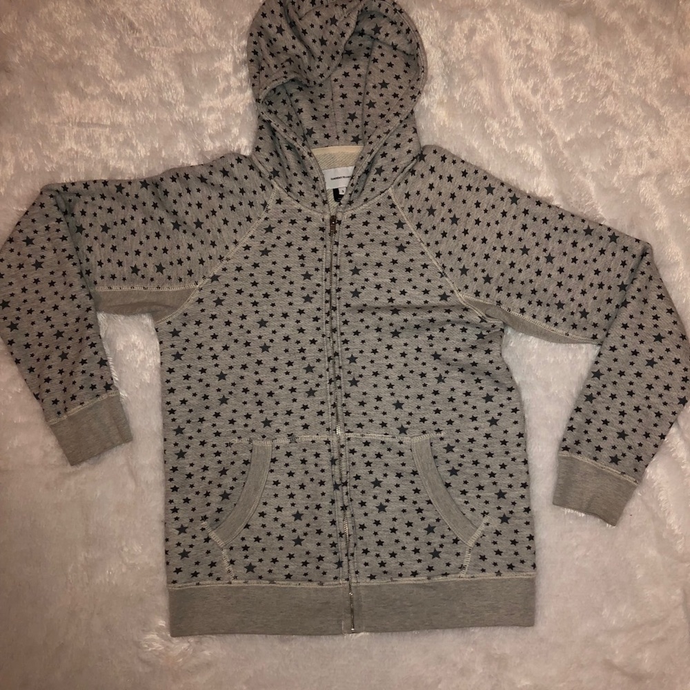 Current/Elliot zip up star hoodie
